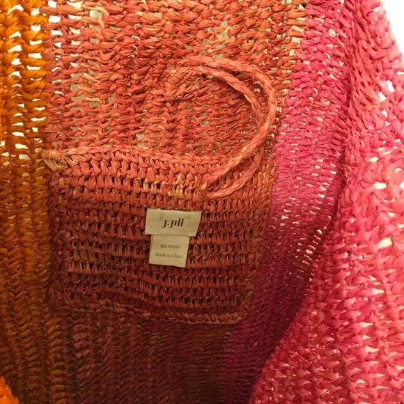 J. Jill Oversized Straw Tote - Picture 4 of 7